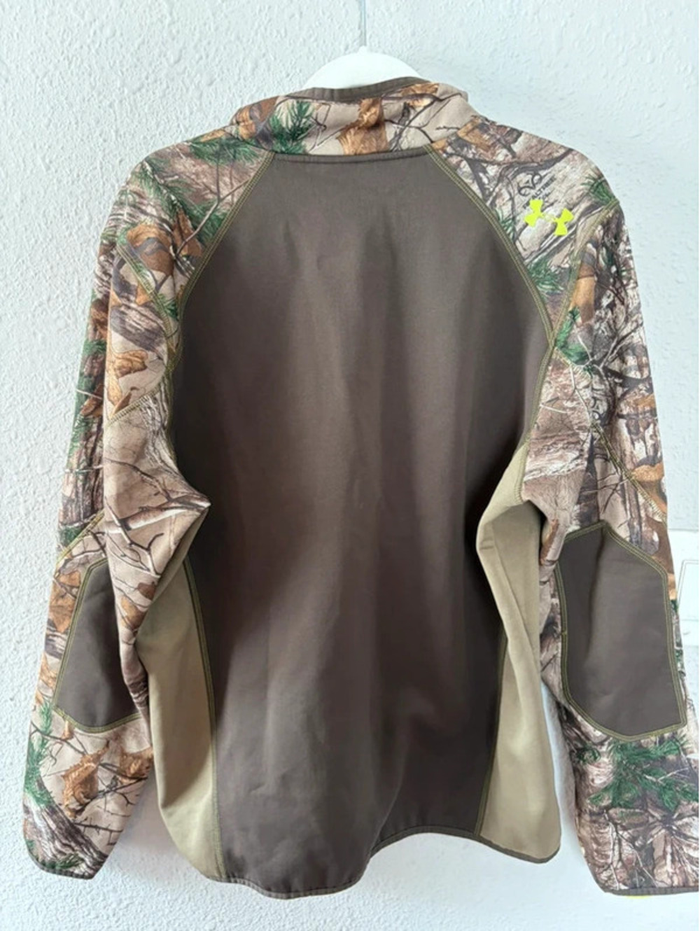 Men's Under Armour Real Tree 1/4 Zip size L loose fit - Picture 4 of 4